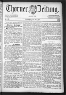 Thorner Zeitung 1883, Nro. 171