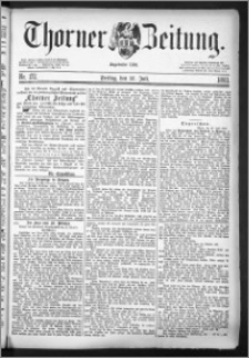 Thorner Zeitung 1883, Nro. 172