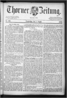 Thorner Zeitung 1883, Nro. 183
