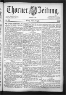 Thorner Zeitung 1883, Nro. 190