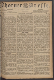 Thorner Presse 1887, Jg. V, Nro. 218