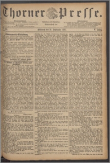 Thorner Presse 1887, Jg. V, Nro. 220