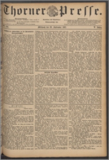 Thorner Presse 1887, Jg. V, Nro. 226