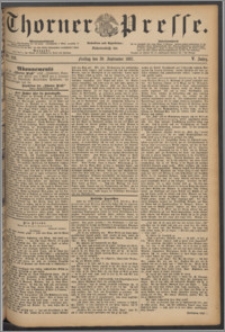 Thorner Presse 1887, Jg. V, Nro. 228