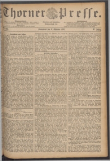 Thorner Presse 1887, Jg. V, Nro. 235