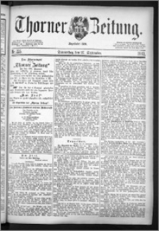 Thorner Zeitung 1883, Nro. 225