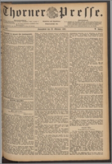 Thorner Presse 1887, Jg. V, Nro. 247