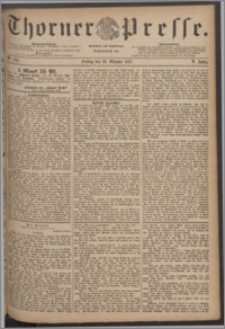Thorner Presse 1887, Jg. V, Nro. 252