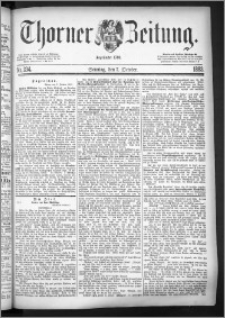 Thorner Zeitung 1883, Nro. 234 + Beilage