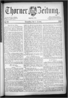 Thorner Zeitung 1883, Nro. 237