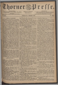Thorner Presse 1887, Jg. V, Nro. 258