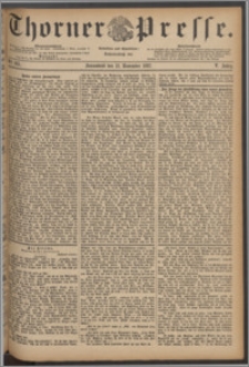 Thorner Presse 1887, Jg. V, Nro. 265