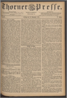 Thorner Presse 1887, Jg. V, Nro. 270