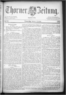 Thorner Zeitung 1883, Nro. 243