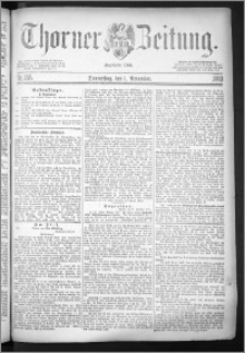 Thorner Zeitung 1883, Nro. 255