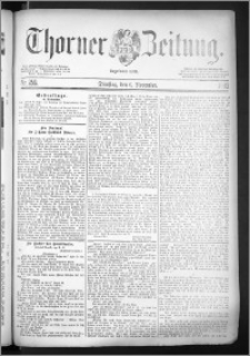 Thorner Zeitung 1883, Nro. 259