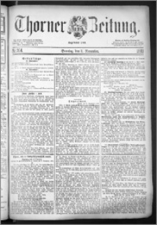 Thorner Zeitung 1883, Nro. 264 + Beilage