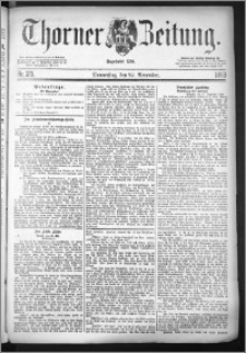 Thorner Zeitung 1883, Nro. 273