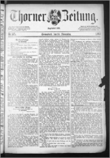 Thorner Zeitung 1883, Nro. 275