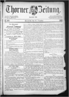 Thorner Zeitung 1883, Nro. 293