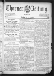 Thorner Zeitung 1883, Nro. 295 + Beilage