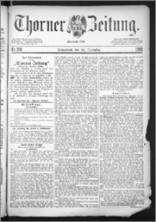 Thorner Zeitung 1883, Nro. 299