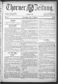 Thorner Zeitung 1884, Nro. 8