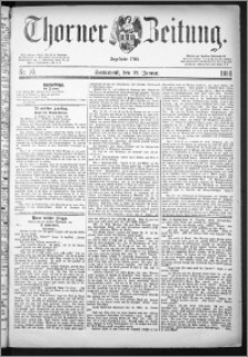 Thorner Zeitung 1884, Nro. 10