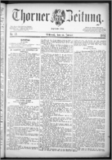 Thorner Zeitung 1884, Nro. 13