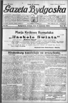 Gazeta Bydgoska 1925.04.11 R.4 nr 84