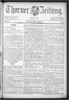 Thorner Zeitung 1884, Nro. 30