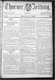 Thorner Zeitung 1884, Nro. 34