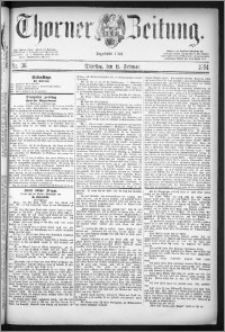 Thorner Zeitung 1884, Nro. 36