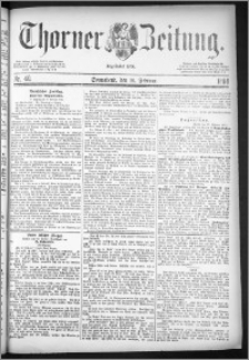 Thorner Zeitung 1884, Nro. 40