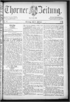 Thorner Zeitung 1884, Nro. 41