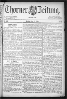 Thorner Zeitung 1884, Nro. 57