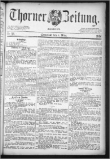 Thorner Zeitung 1884, Nro. 58