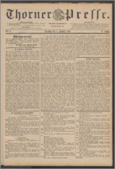 Thorner Presse 1888, Jg. VI, Nro. 2
