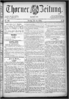 Thorner Zeitung 1884, Nro. 69