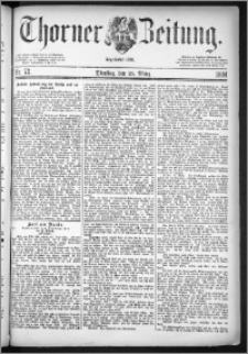 Thorner Zeitung 1884, Nro. 72
