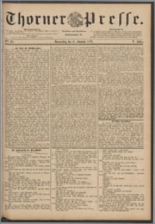 Thorner Presse 1888, Jg. VI, Nro. 34