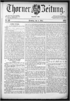 Thorner Zeitung 1884, Nro. 110 + Beilage