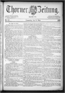 Thorner Zeitung 1884, Nro. 113