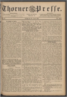 Thorner Presse 1888, Jg. VI, Nro. 92