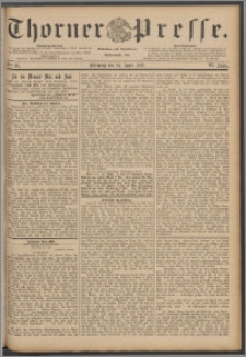 Thorner Presse 1888, Jg. VI, Nro. 96 + Extrablatt