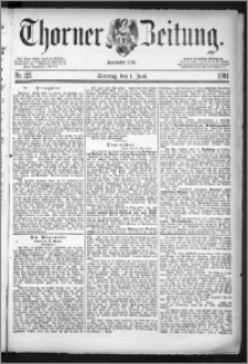 Thorner Zeitung 1884, Nro. 127