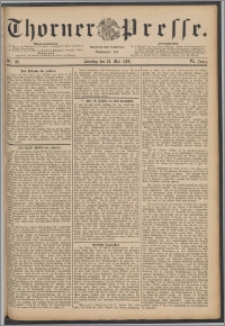 Thorner Presse 1888, Jg. VI, Nro. 110 + Beilagenwerbung
