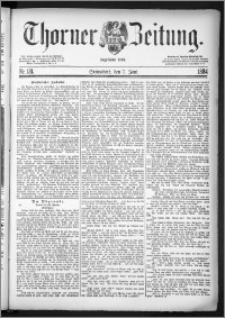 Thorner Zeitung 1884, Nro. 131