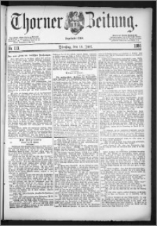 Thorner Zeitung 1884, Nro. 133
