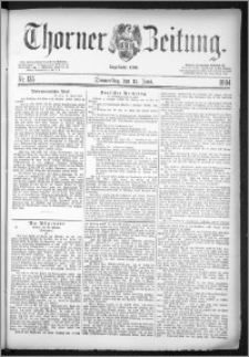 Thorner Zeitung 1884, Nro. 135